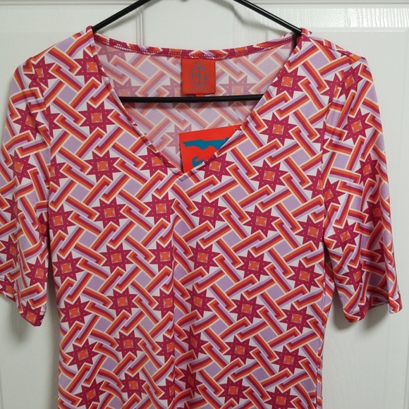 Bright Geometric Tamera Dress Tracy Negoshian - Picture 2 of 7